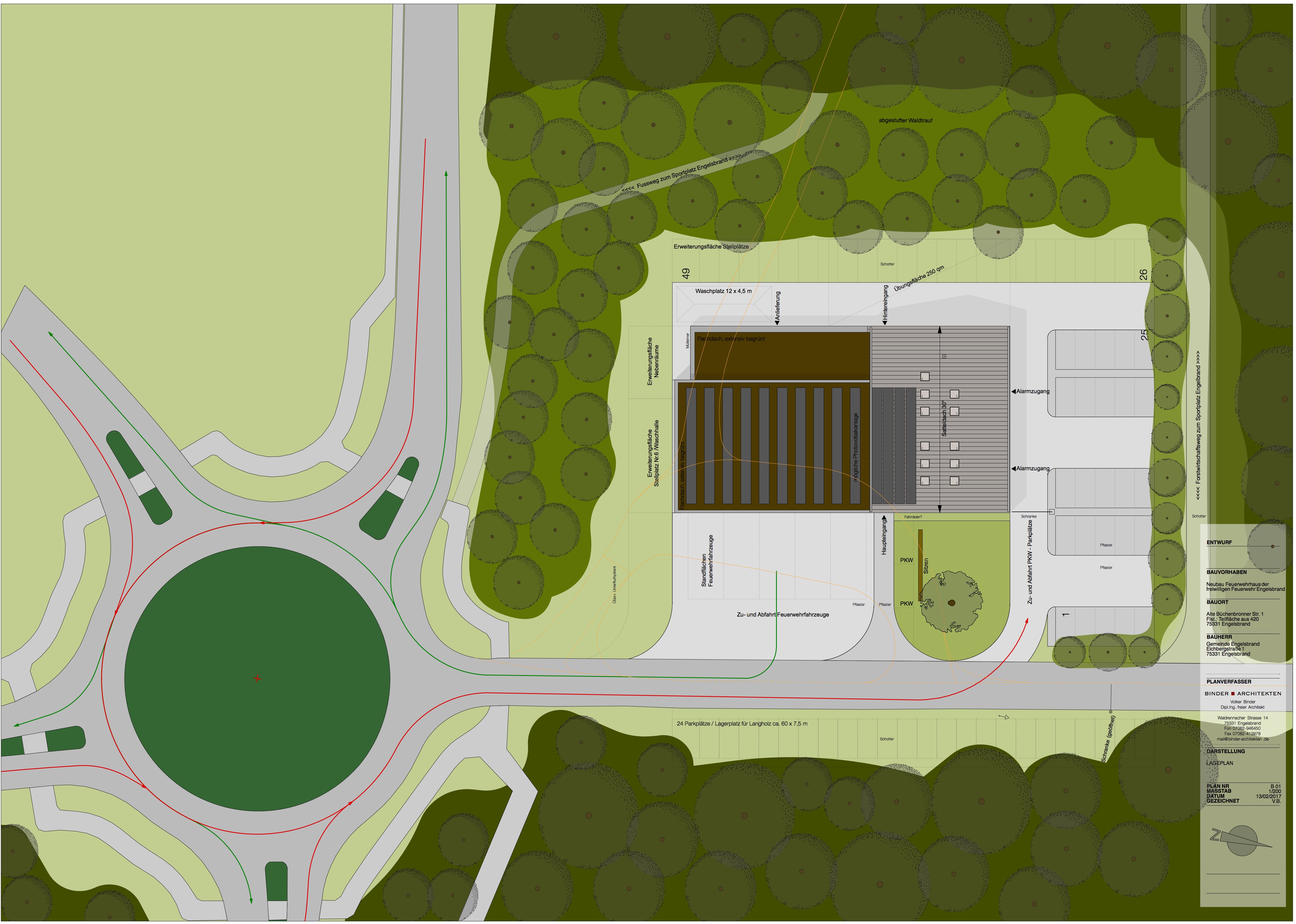 Lageplan mit Bestand 759